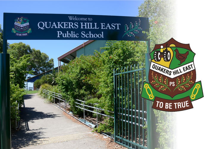 Quakers Hill East Public School banner