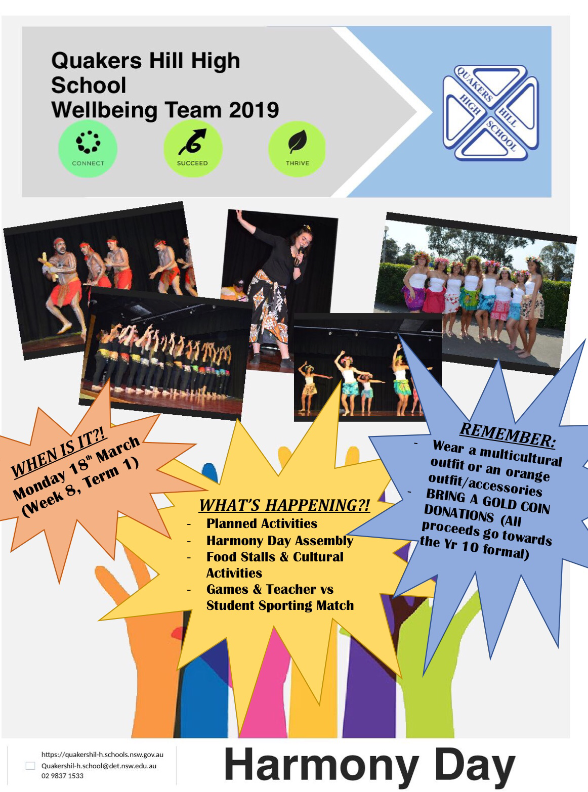 Harmony Day Quakers Hill High School